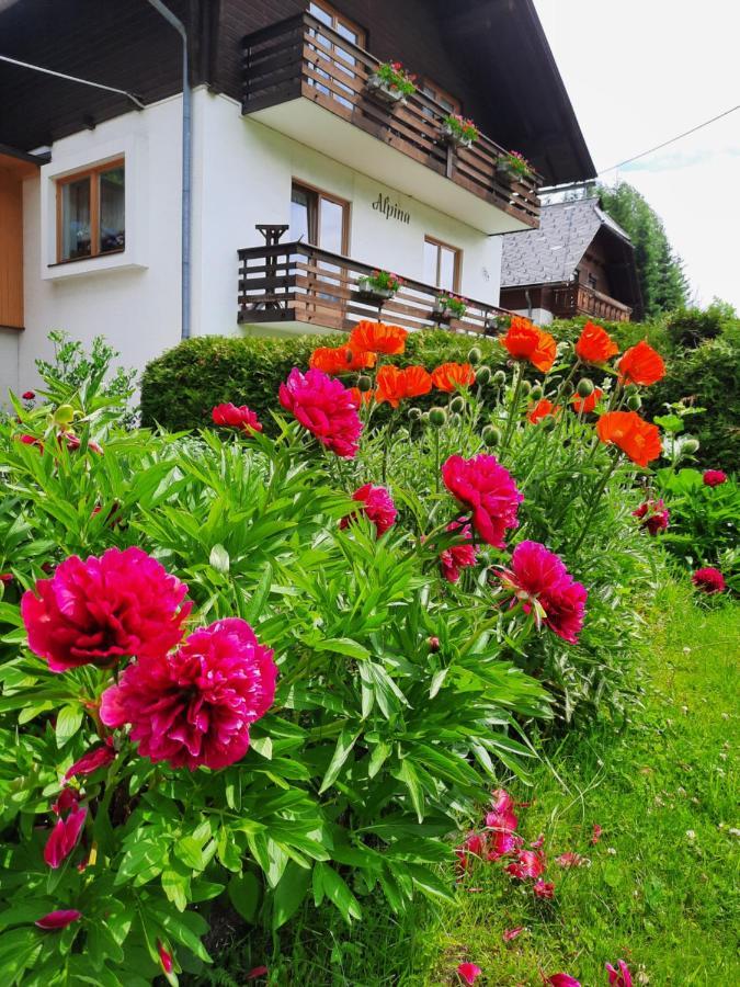 Ferienwohnung Haus Alpina Weissensee Exterior foto